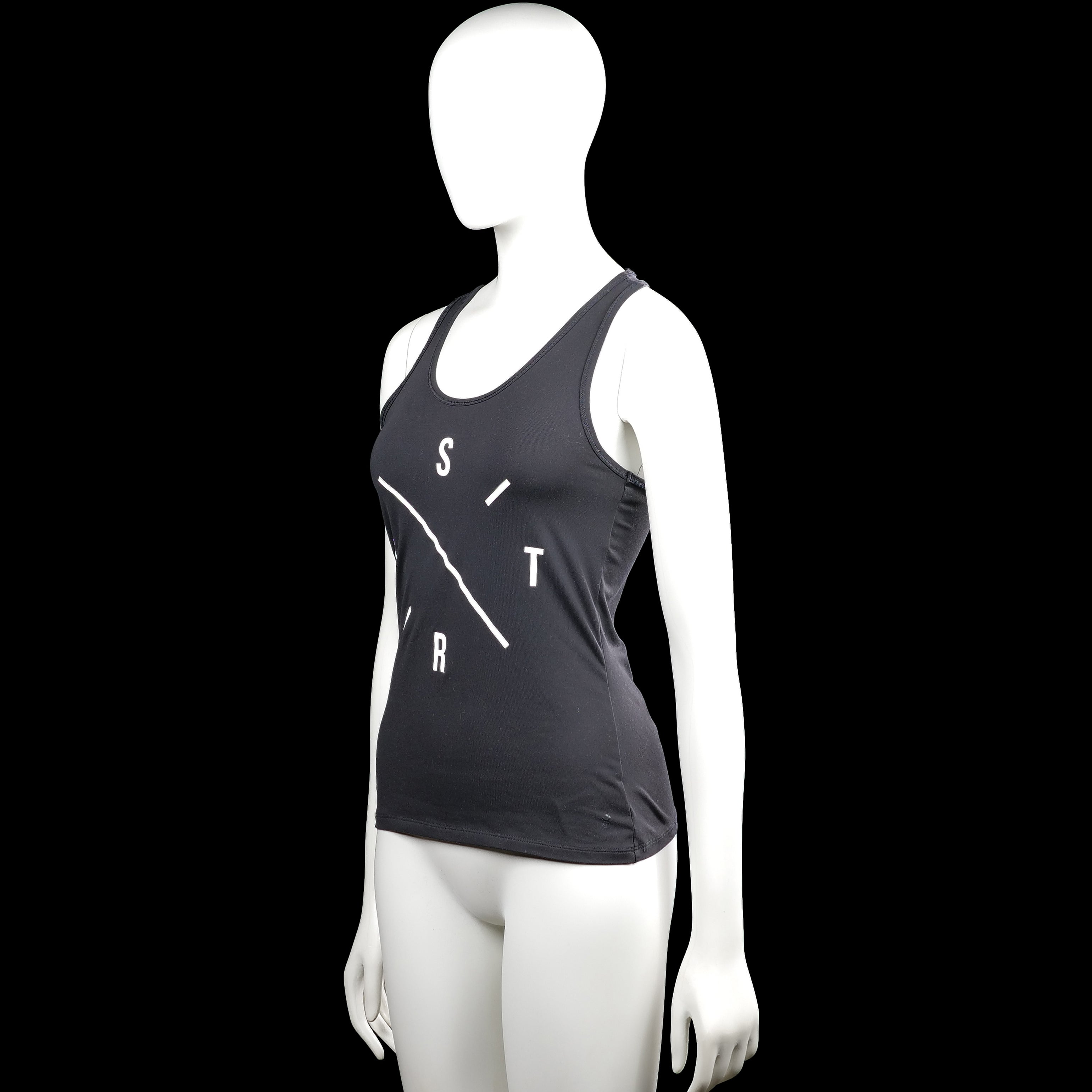Tank top - Black & White - Size S