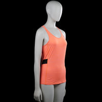 Sports top - Orange & Black - Size S