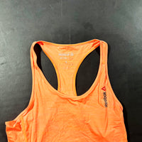 Sports top - Orange & Black - Size S