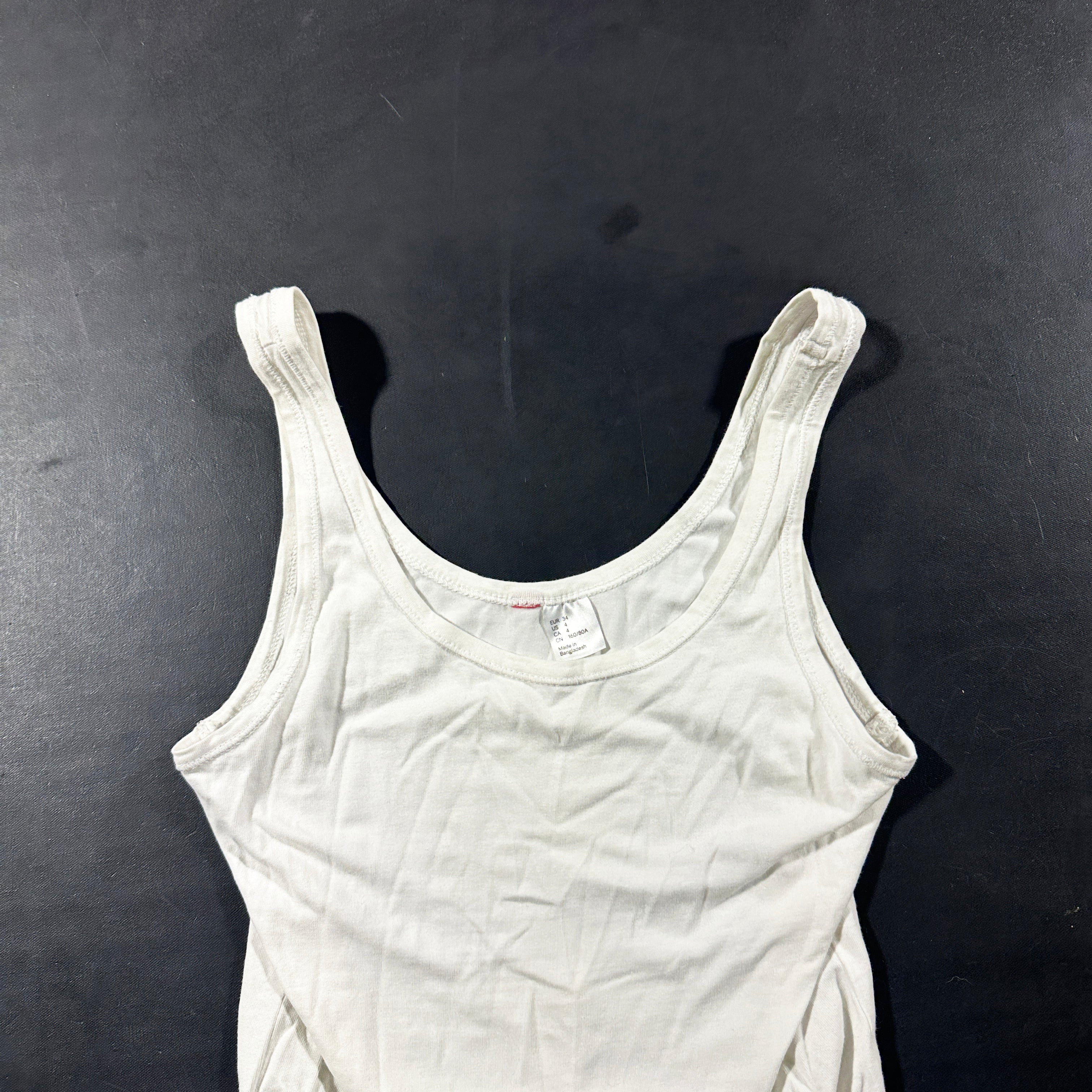 Tank top - White - Size 34