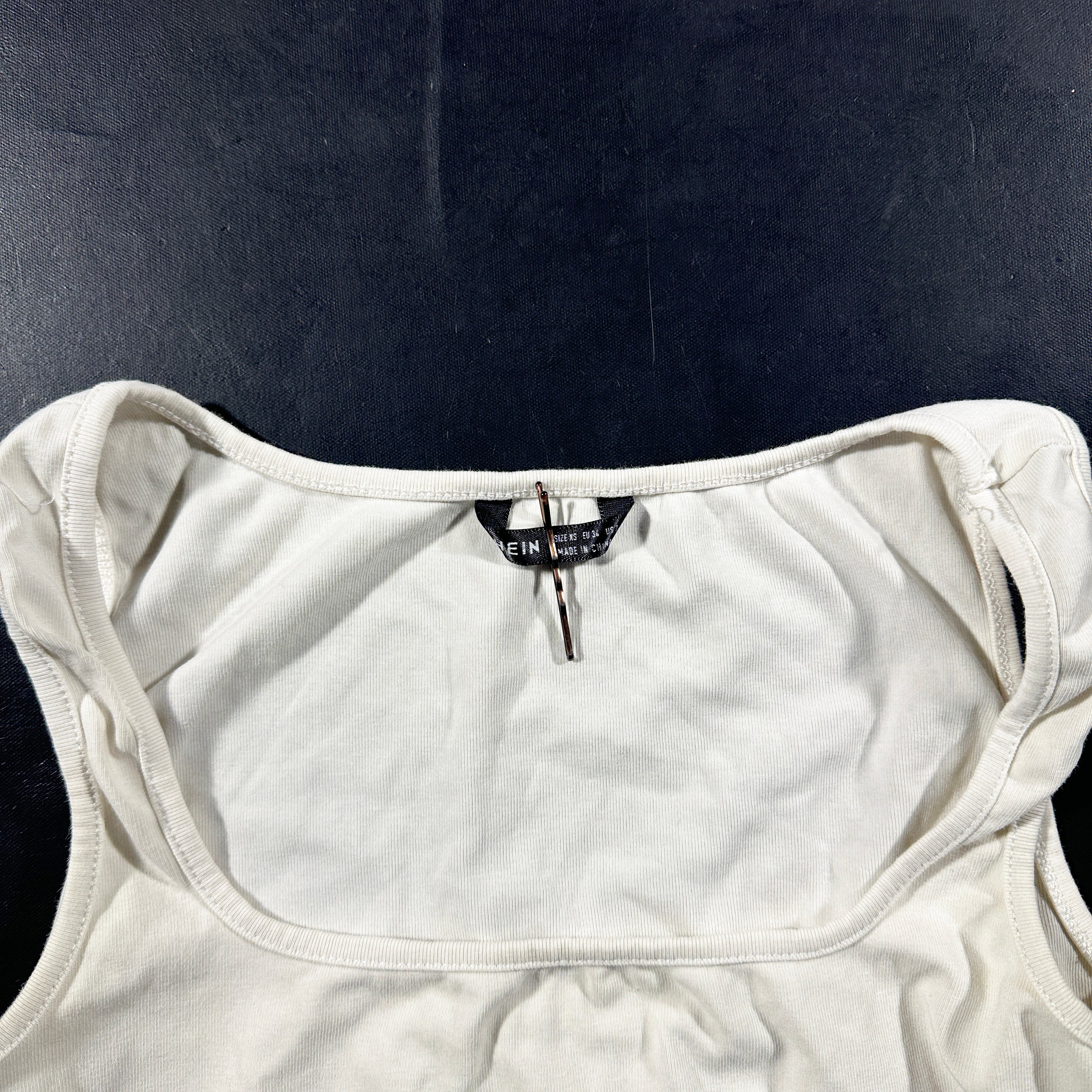 Tank top - White - Size XS