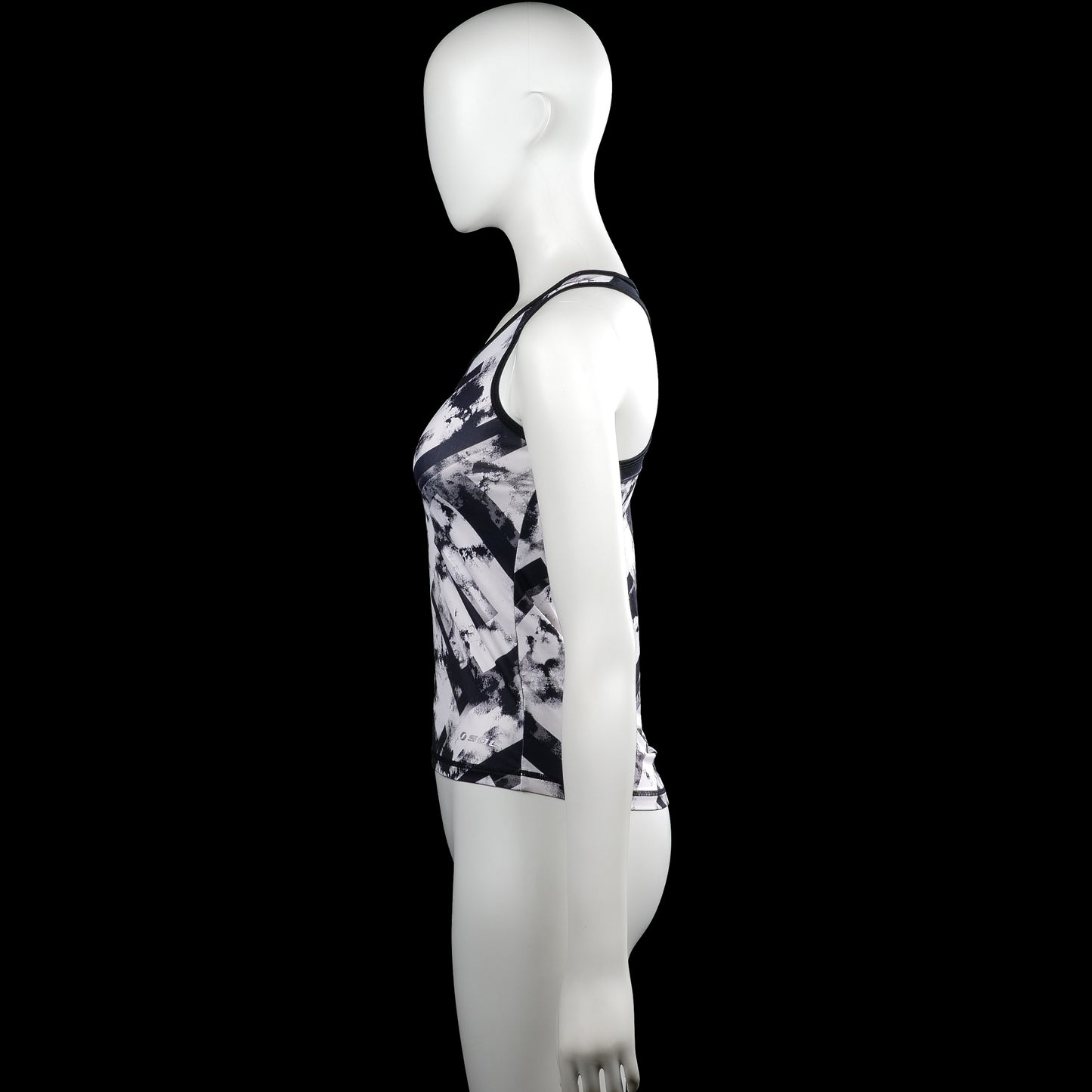 Tank top - White & Black - Size 146, 152