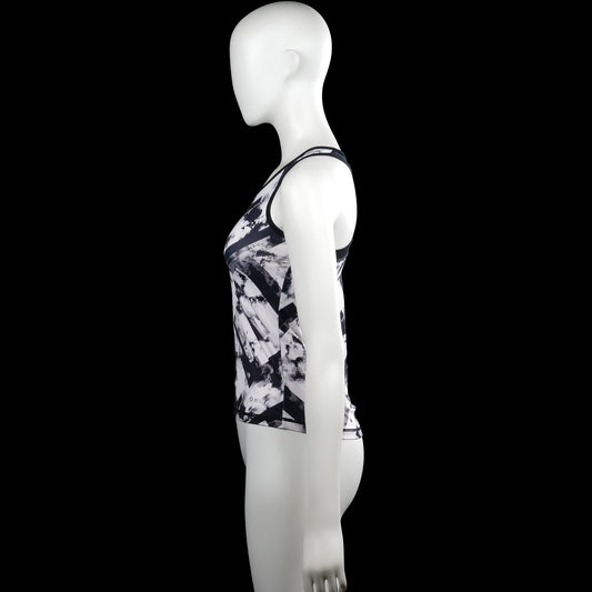 Tank top - White & Black - Size 146, 152
