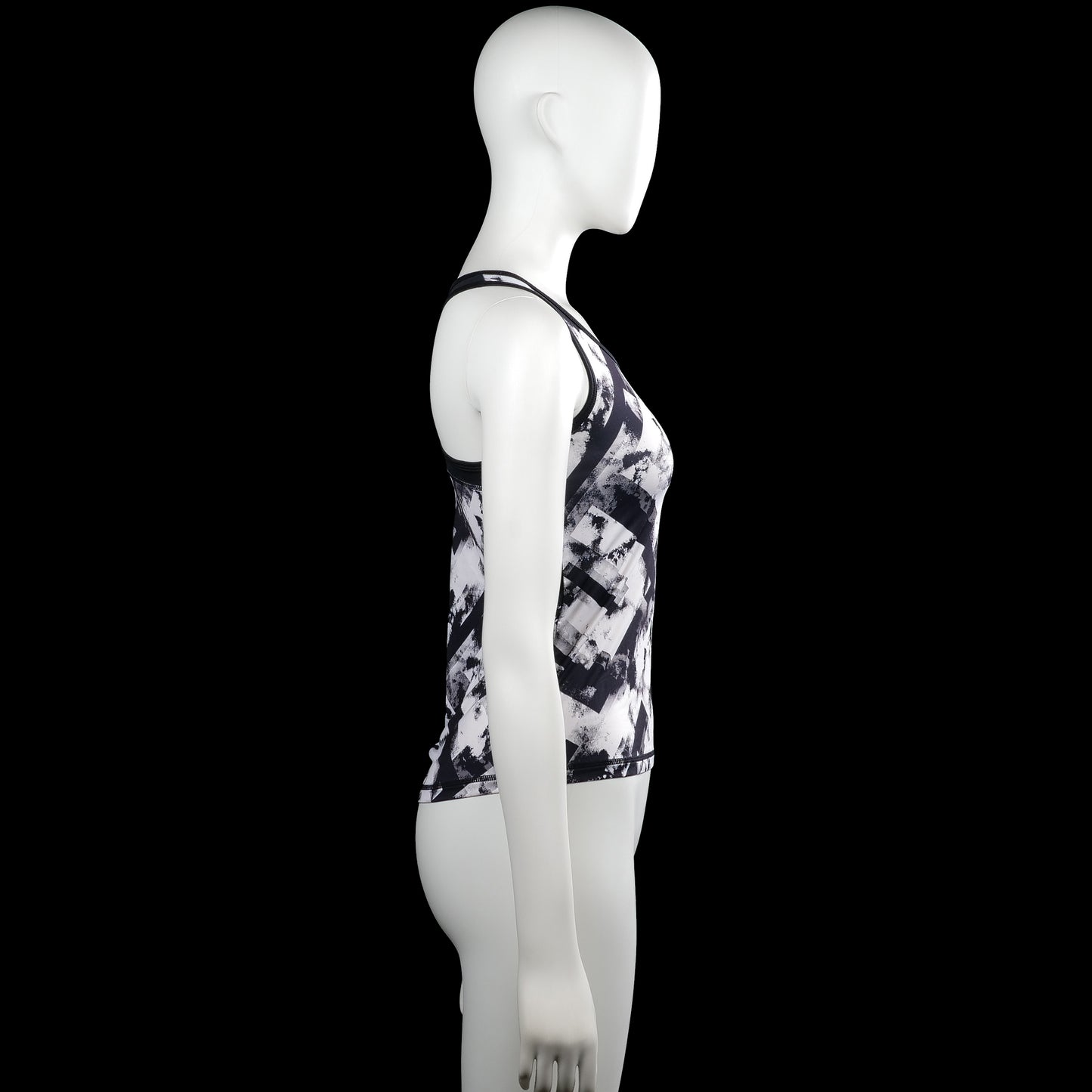 Tank top - White & Black - Size 146, 152