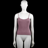 Shein - Tank top - Purple - Size XS - Purple solid camisole top with thin shoulder straps and a scoop neckline. Straight hem with no visible closures.