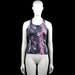 Pxs - Tank top - Black & Pink - Size 140 - Black and pink printed sleeveless tank top with a scoop neckline and racerback. Straight hem and plain arm and neck openings.