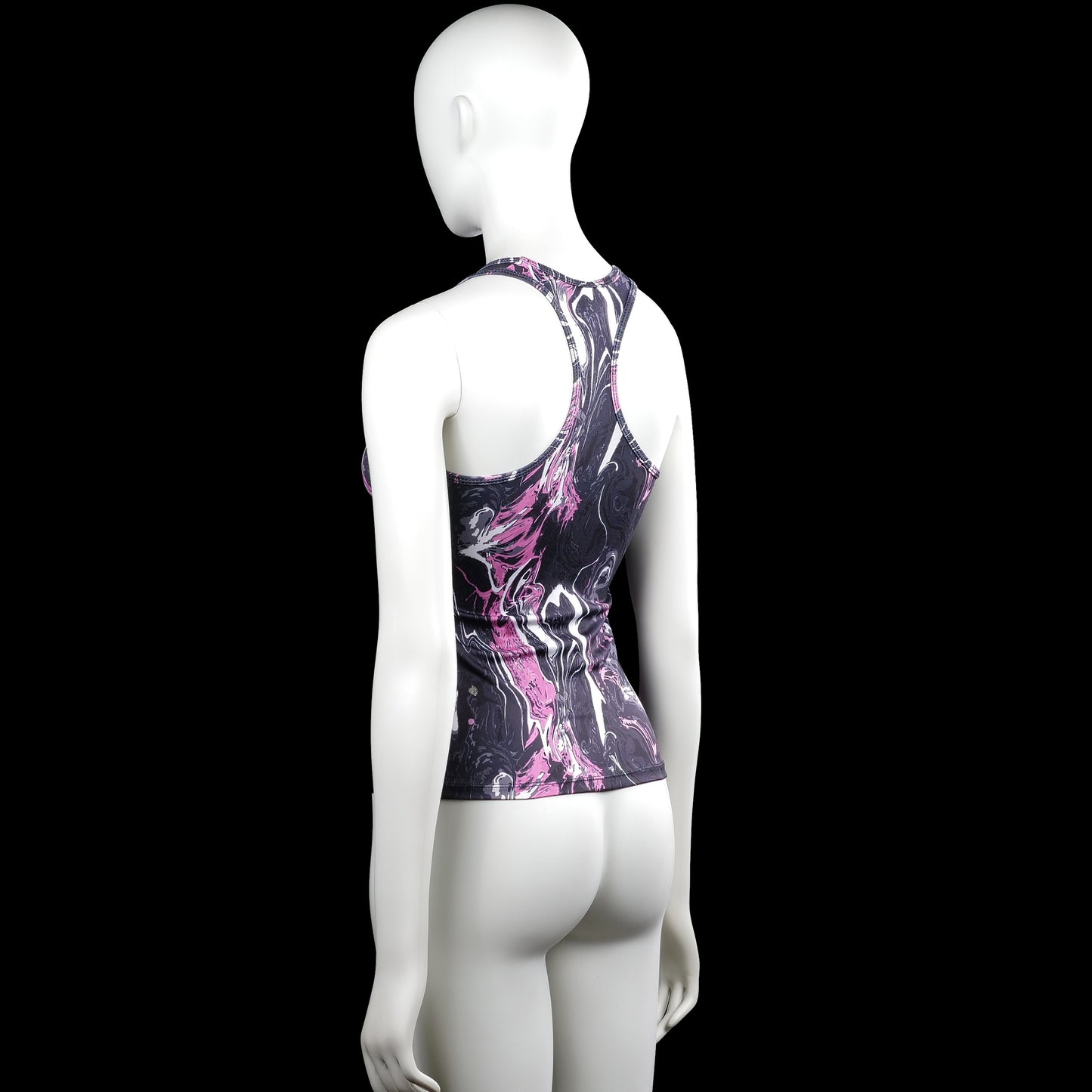 Tank top - Black & Pink - Size 140
