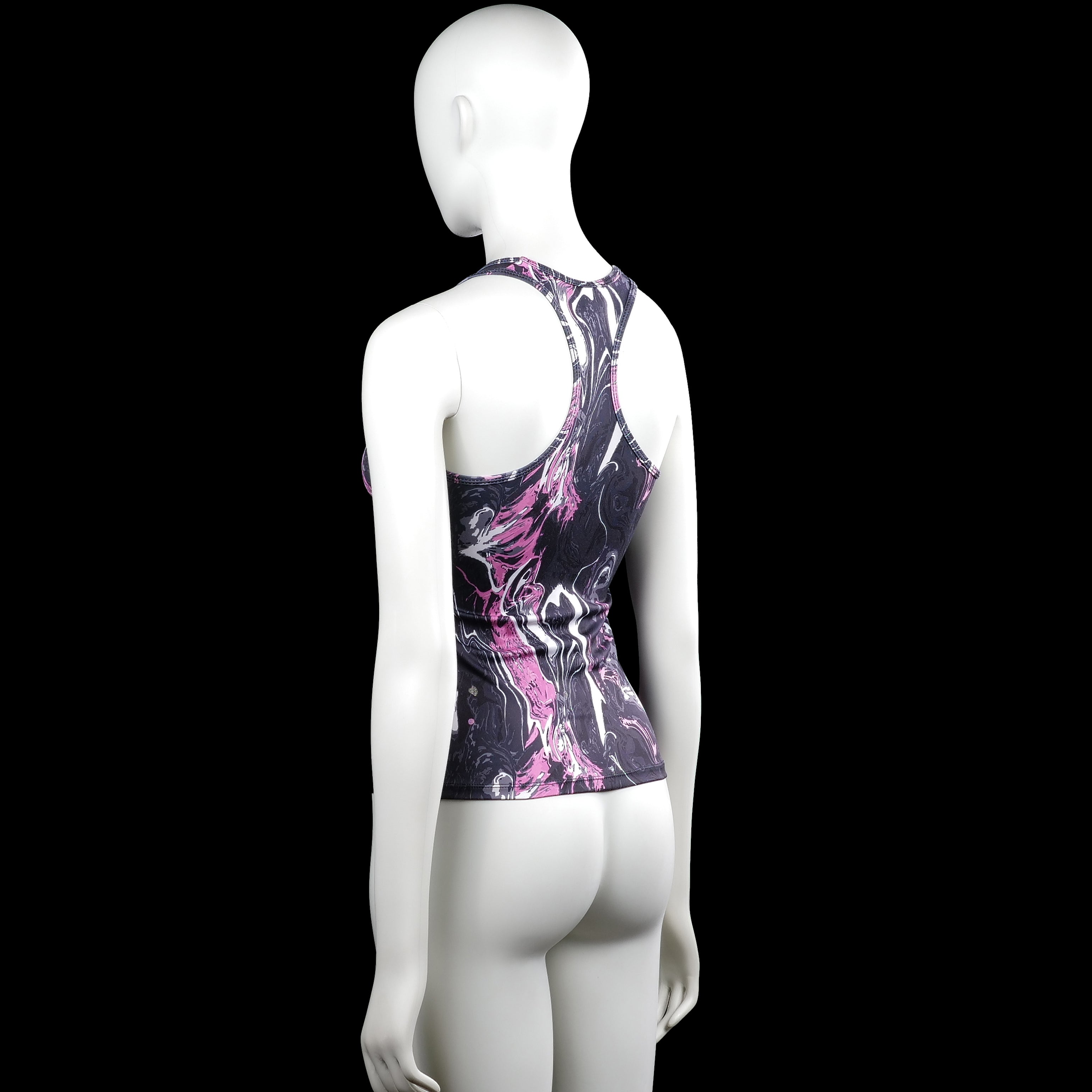 Tank top - Black & Pink - Size 140