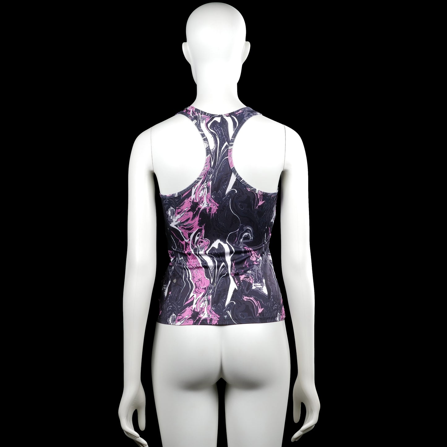 Tank top - Black & Pink - Size 140