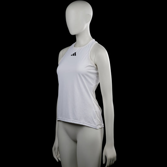 Sports top - White & Light Gray - Size M