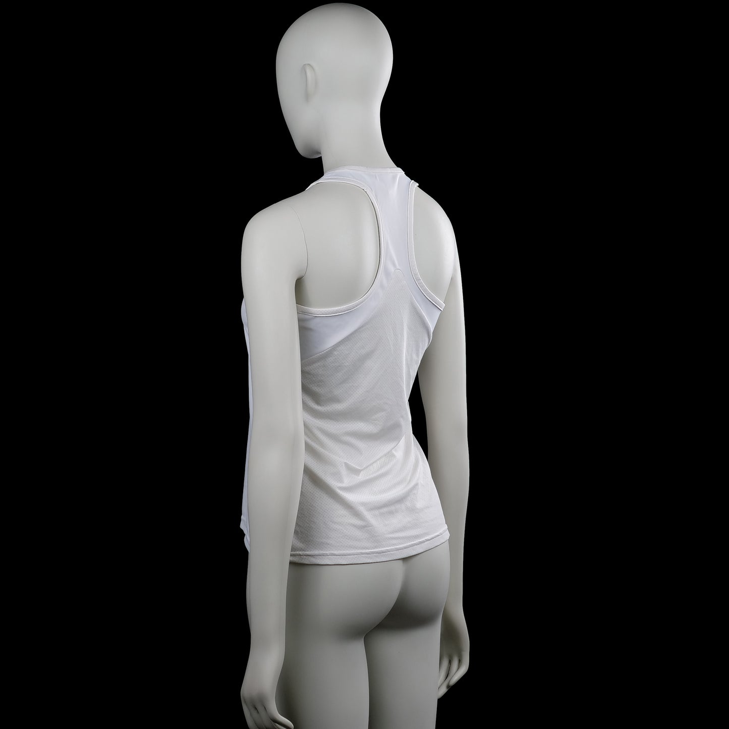 Sports top - White & Light Gray - Size M