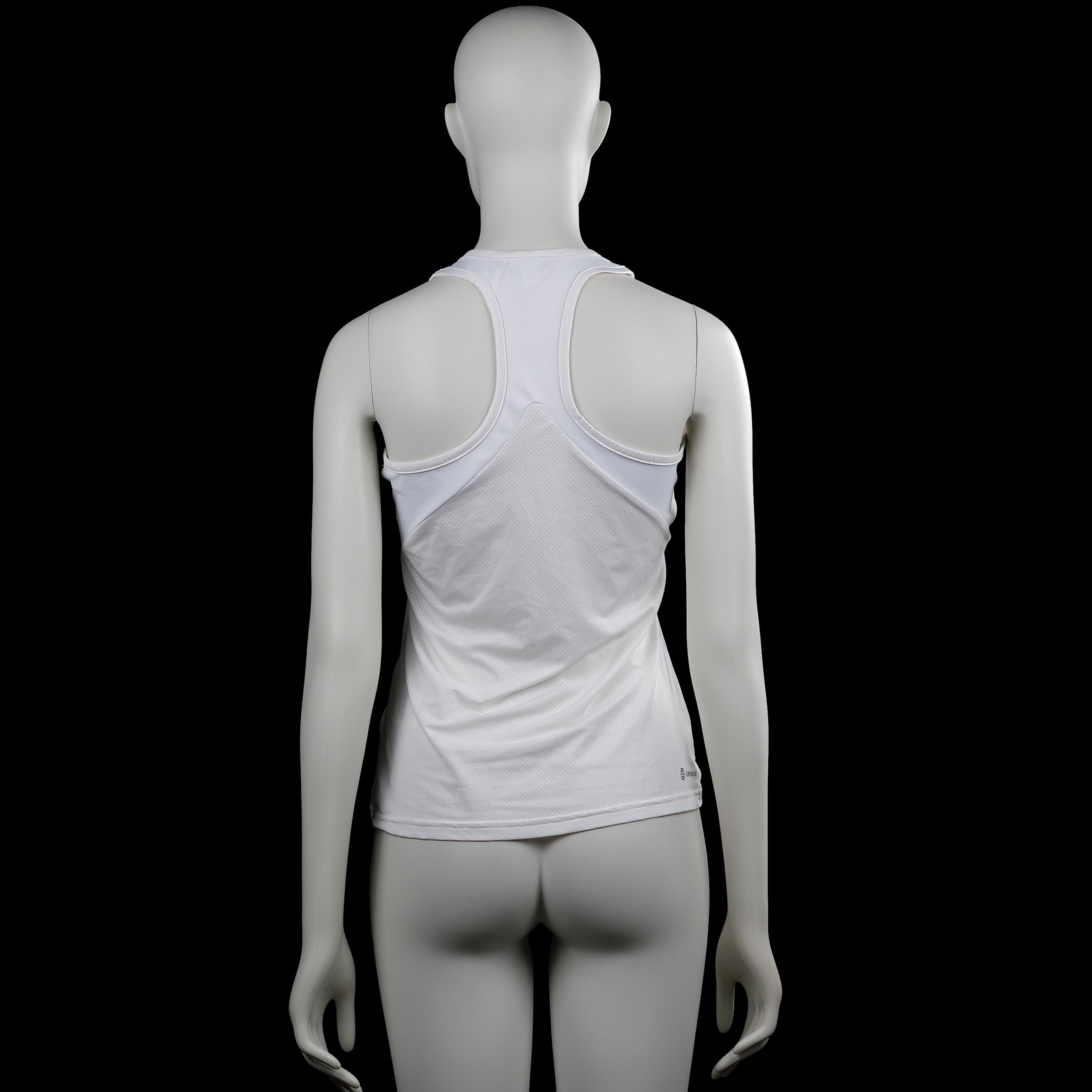 Sports top - White & Light Gray - Size M