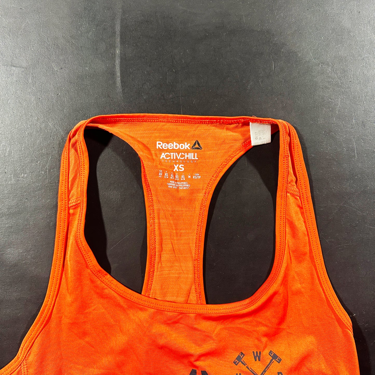 Sports top - Orange - Size XS