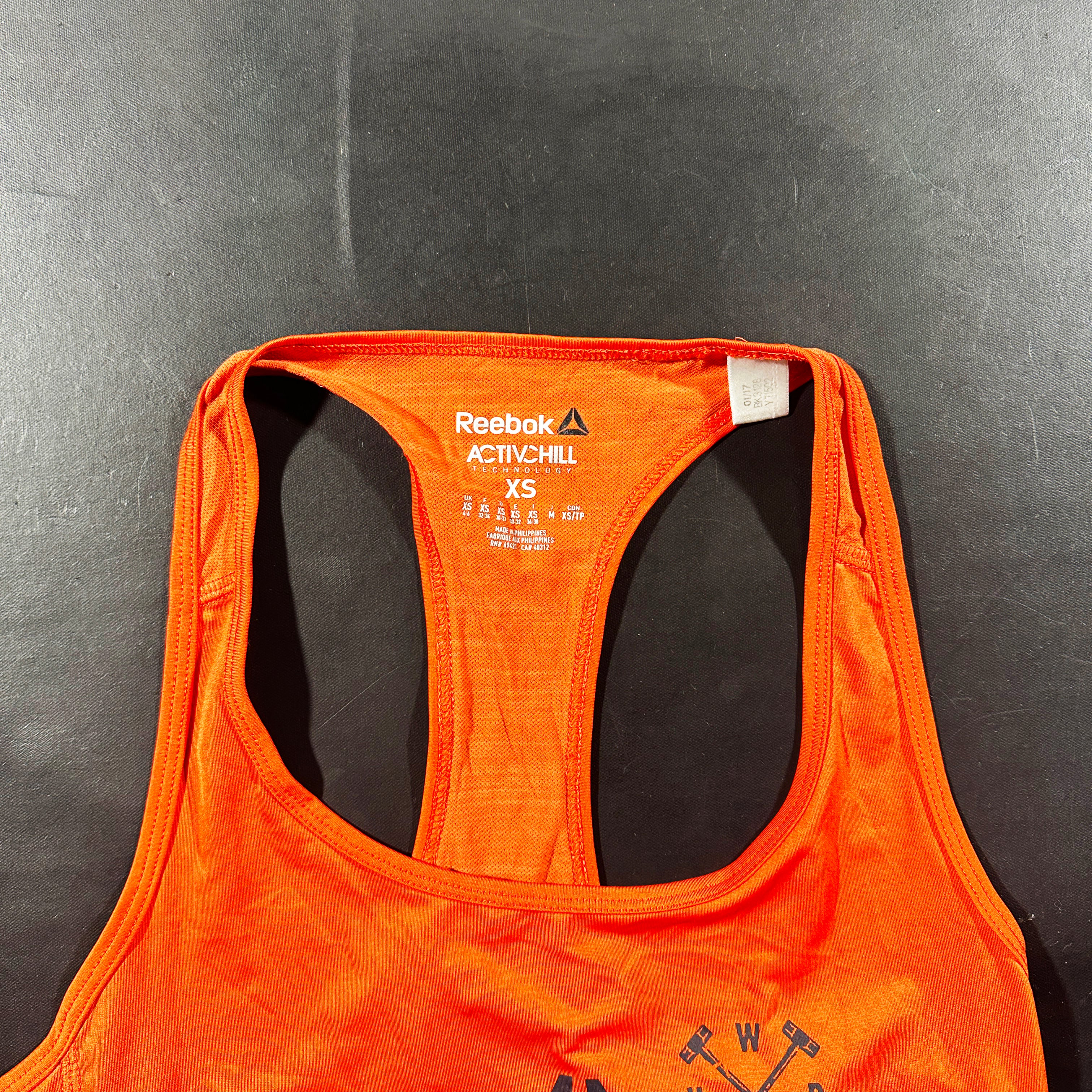 Sports top - Orange - Size XS