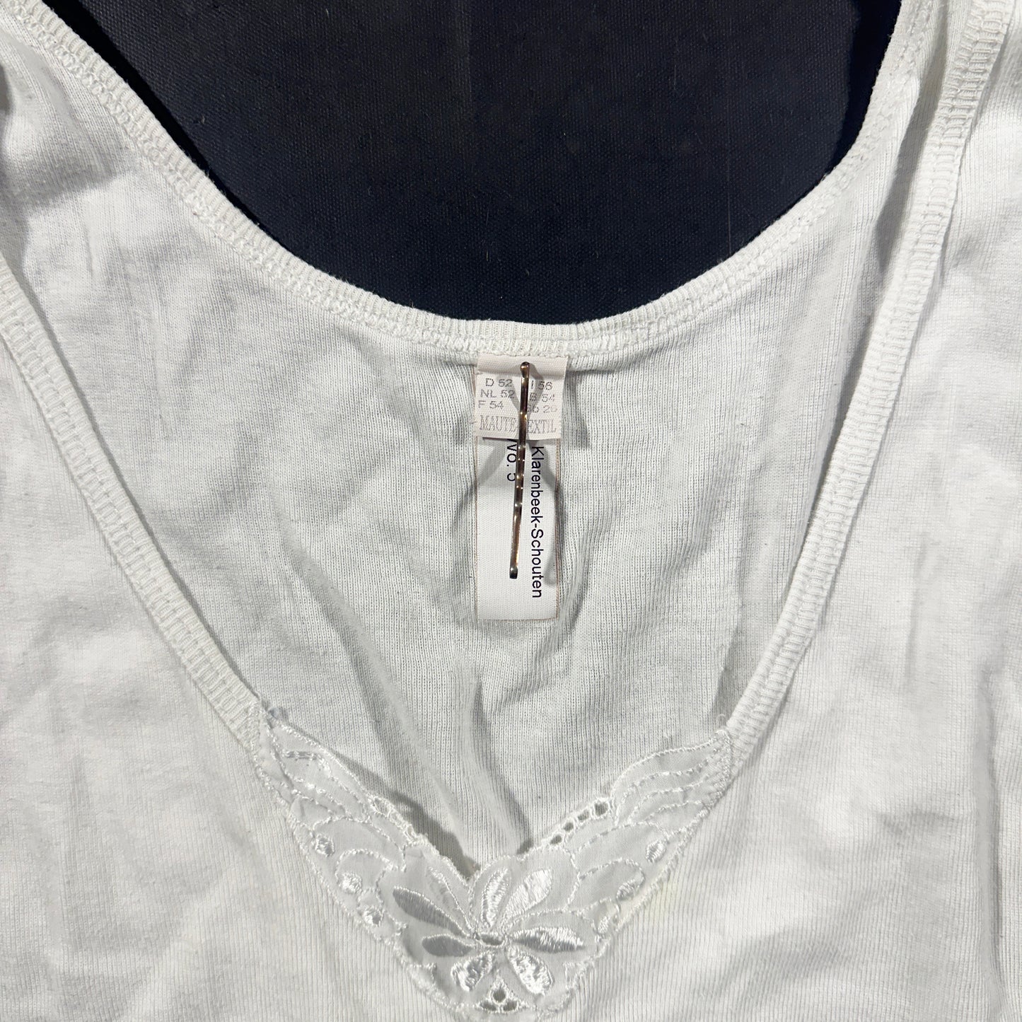 Tank top - White - Size 52