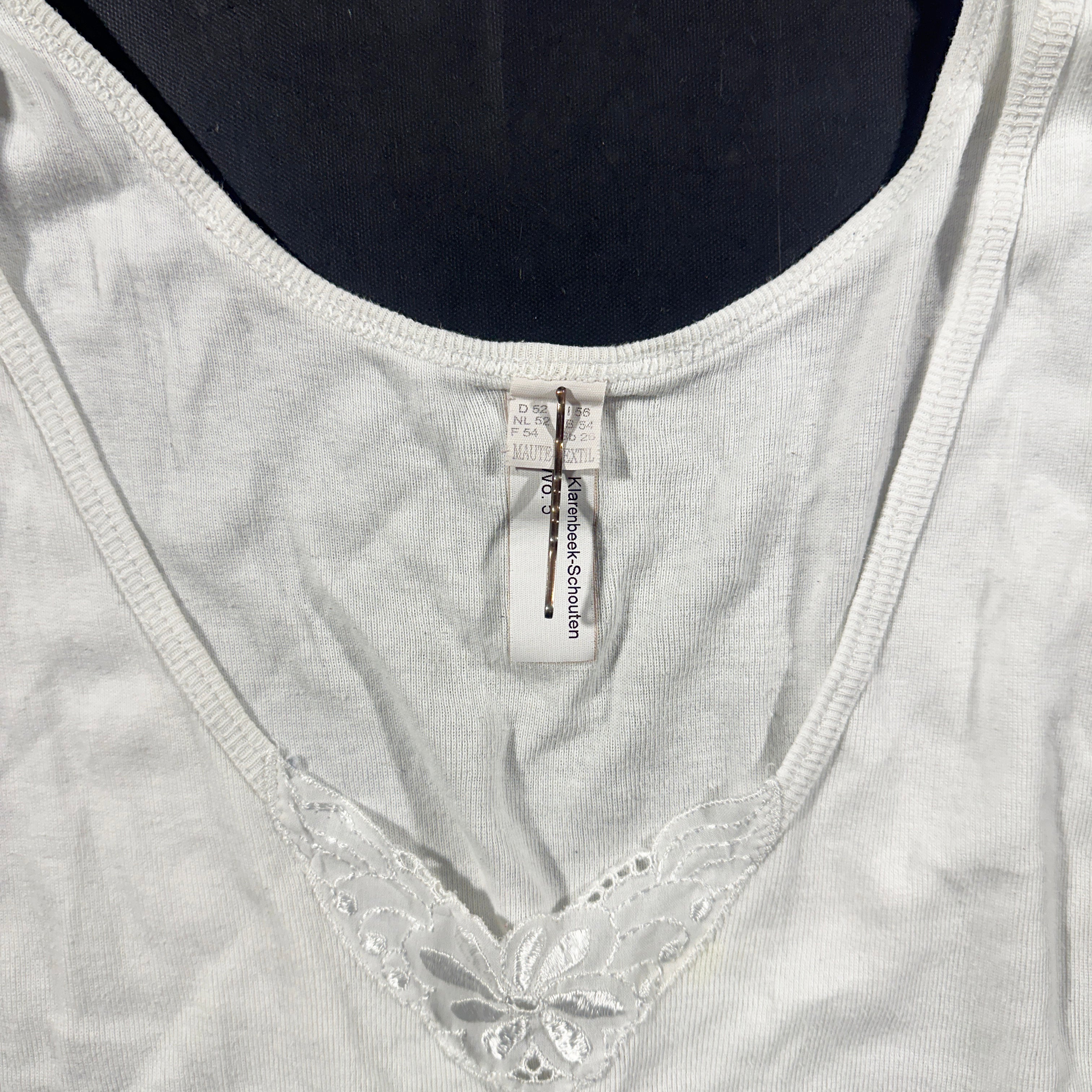 Tank top - White - Size 52