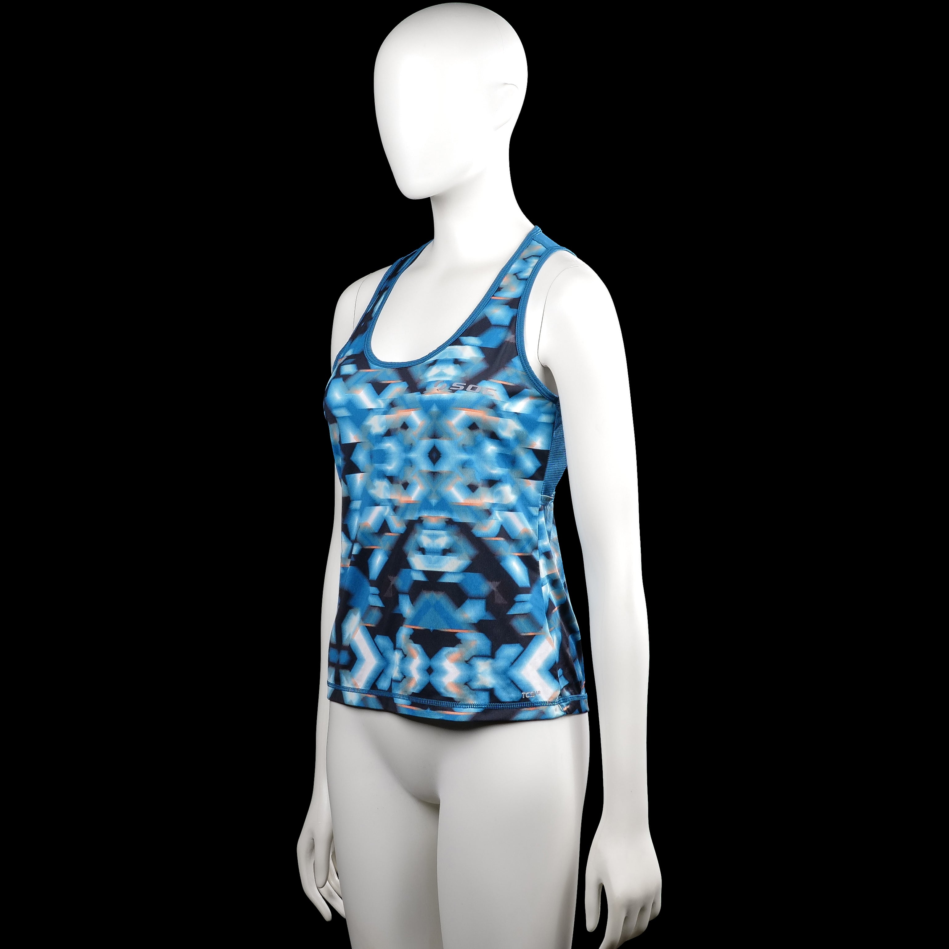 Tank top - Light Blue & Navy - Size 38