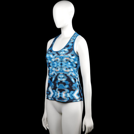 Tank top - Light Blue & Navy - Size 38