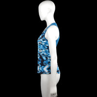 Tank top - Light Blue & Navy - Size 38