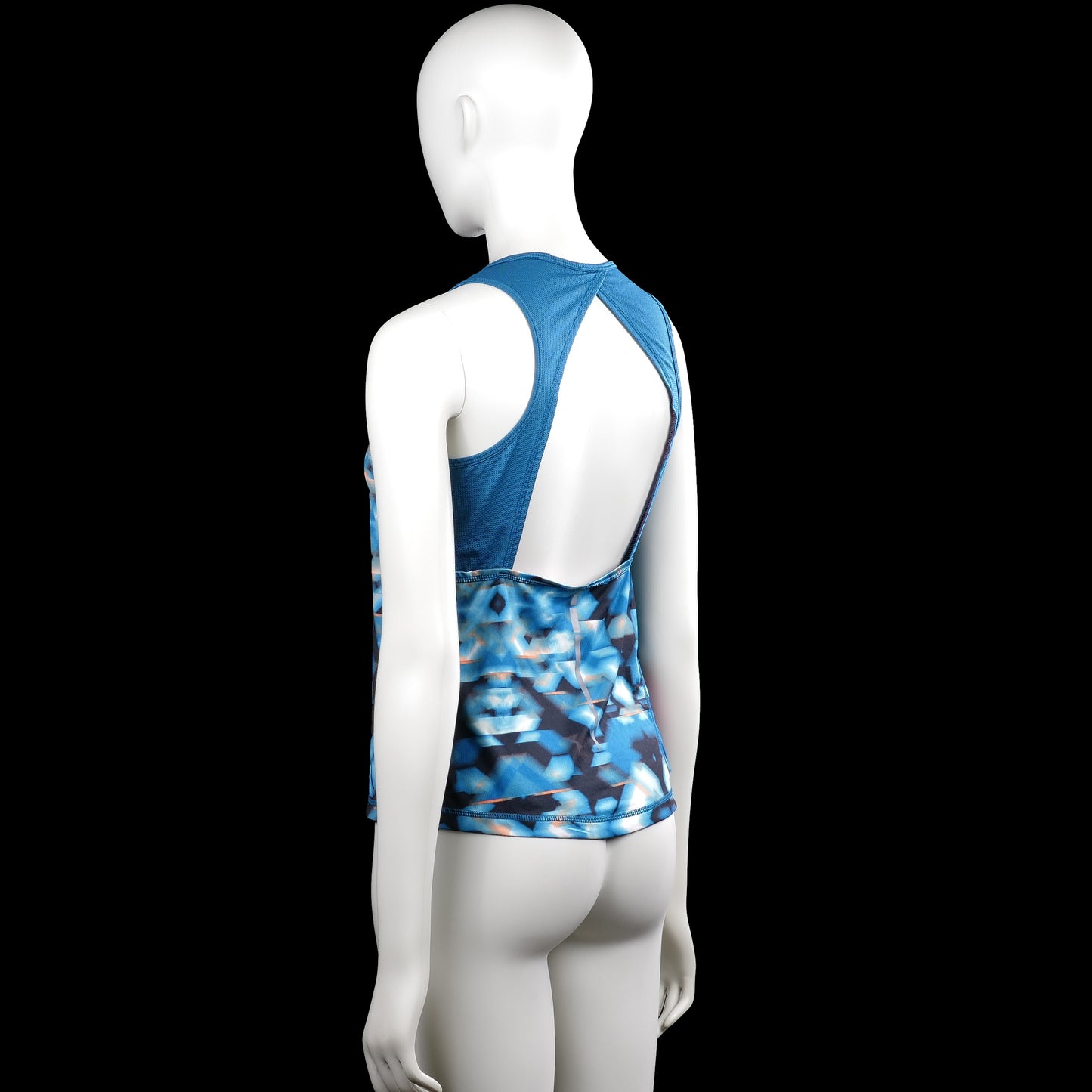 Tank top - Light Blue & Navy - Size 38