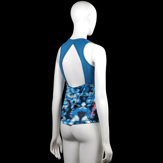 Tank top - Light Blue & Navy - Size 38
