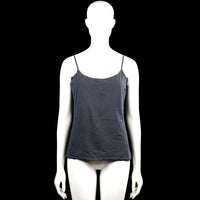 Basic You - Tank top - Charcoal - Size L - Charcoal solid camisole with thin shoulder straps and a scoop neckline. Straight hem with no visible closures.