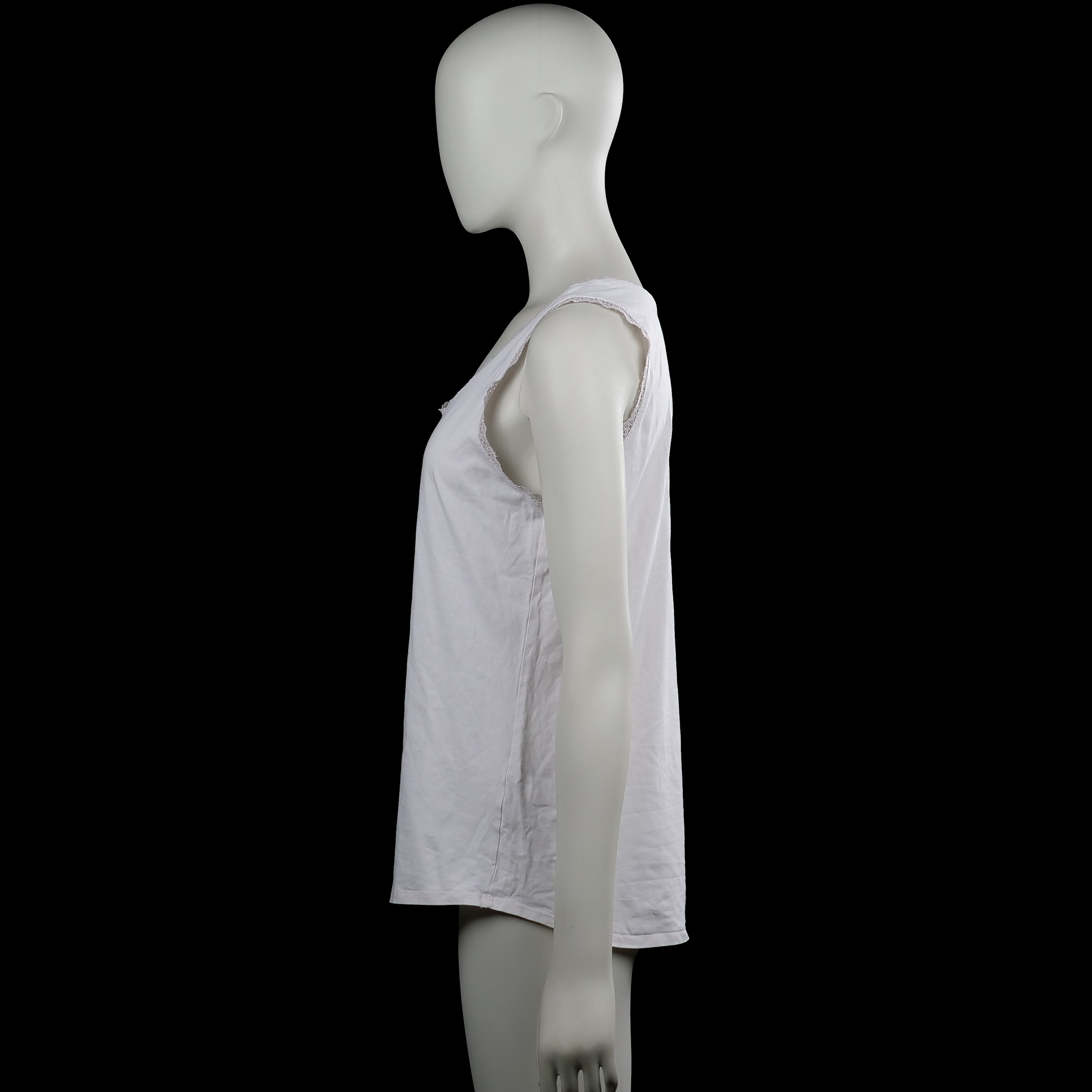 Tank top - White - Size XL