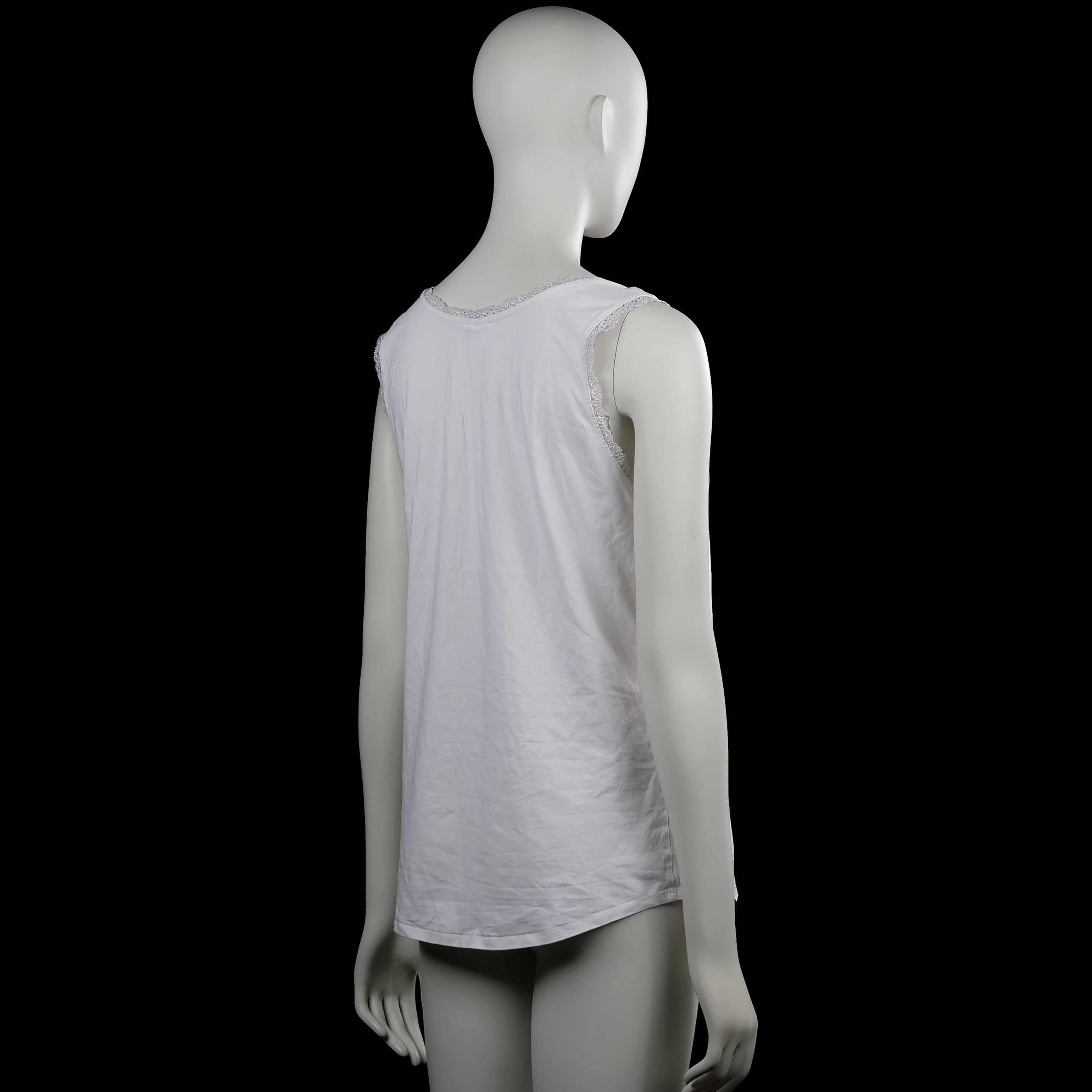 Tank top - White - Size XL