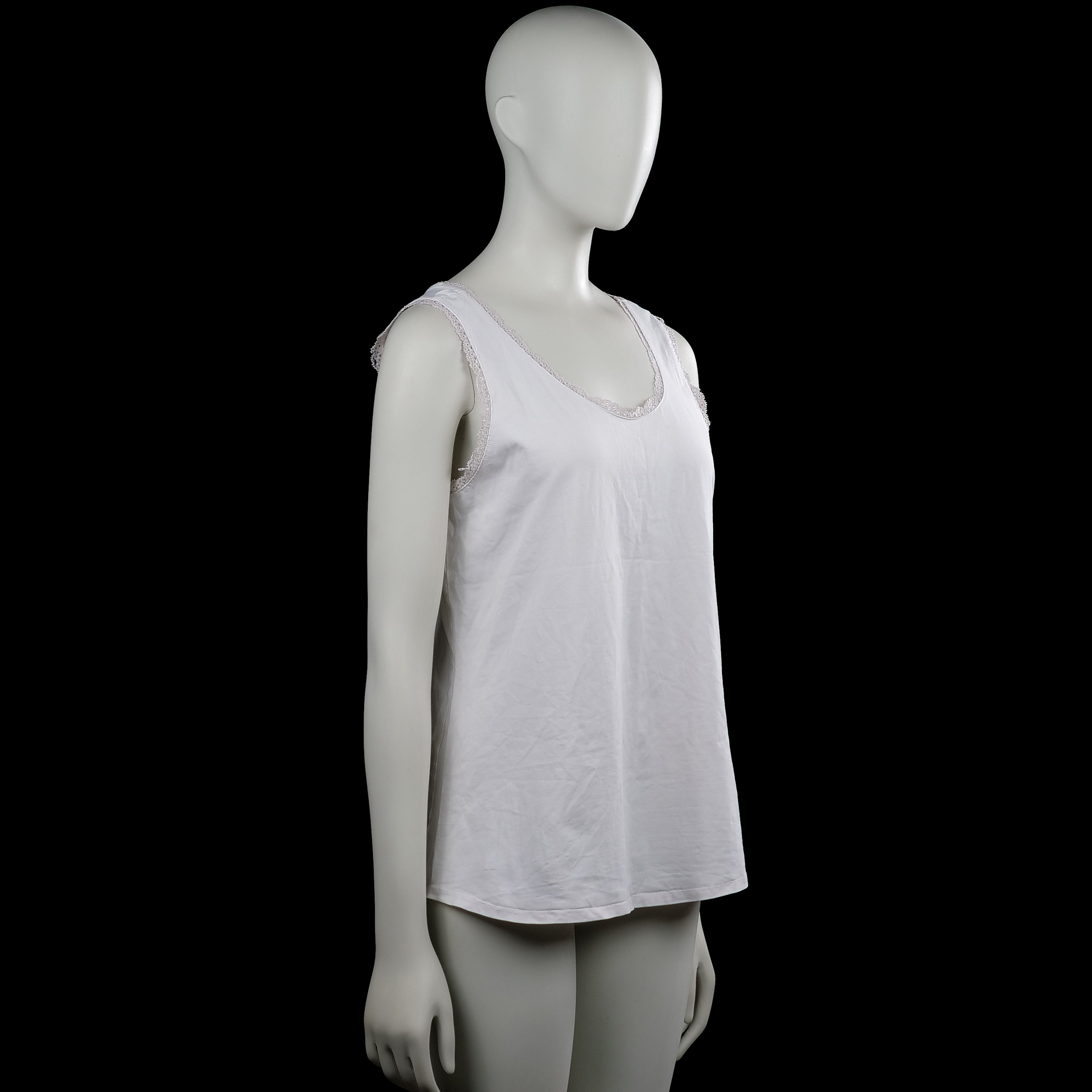 Tank top - White - Size XL