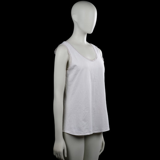 Tank top - White - Size XL