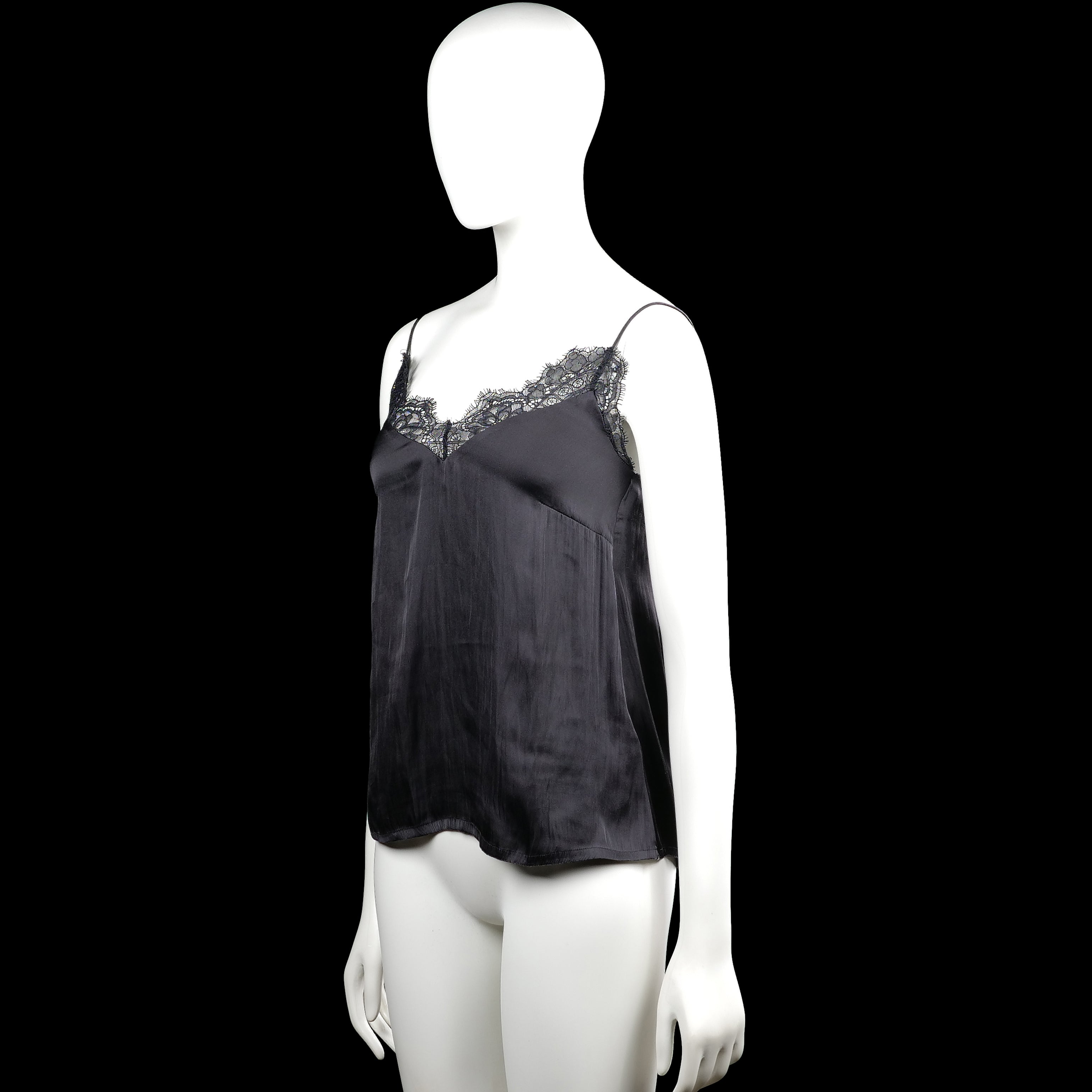Tank top - Charcoal & Black - Size 34