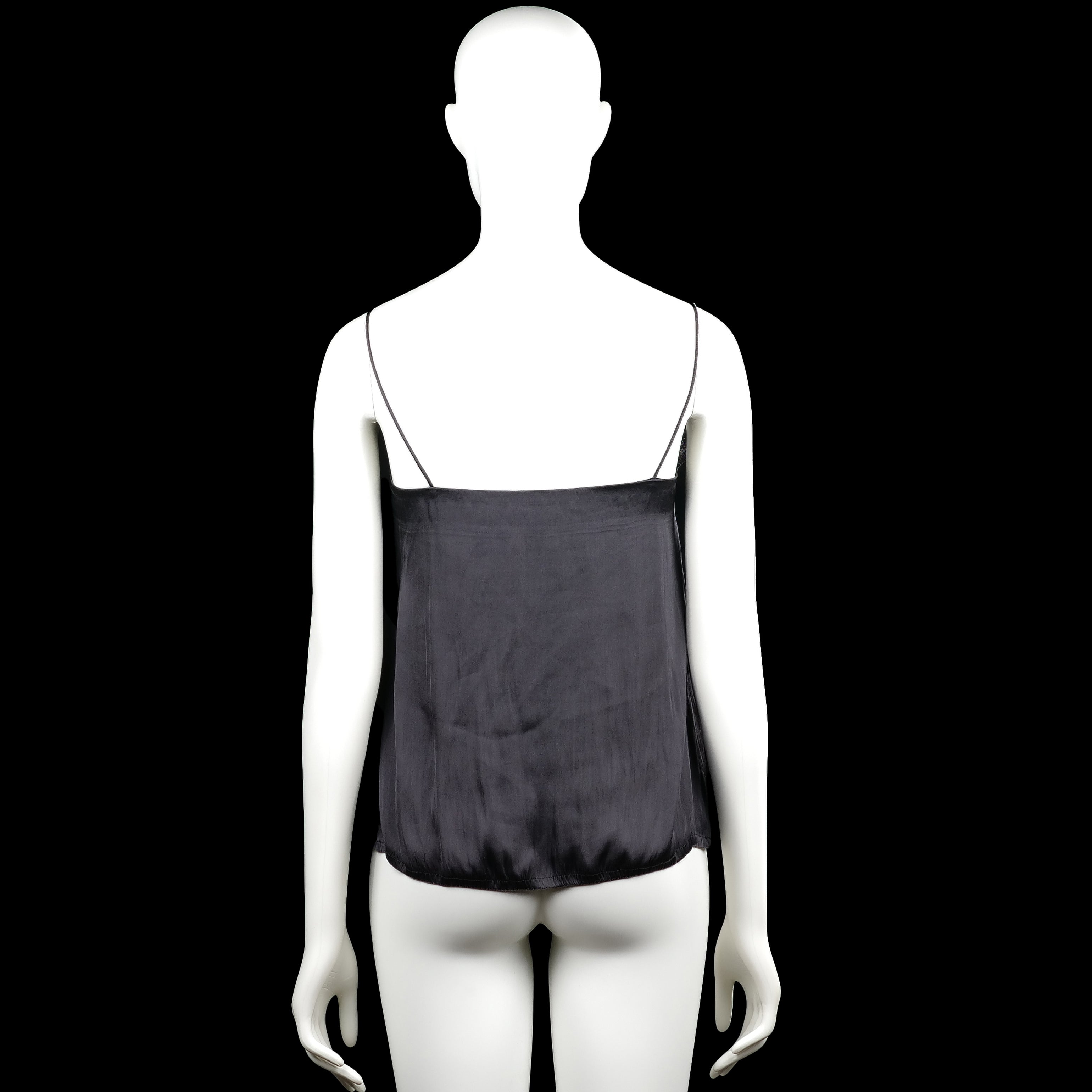 Tank top - Charcoal & Black - Size 34