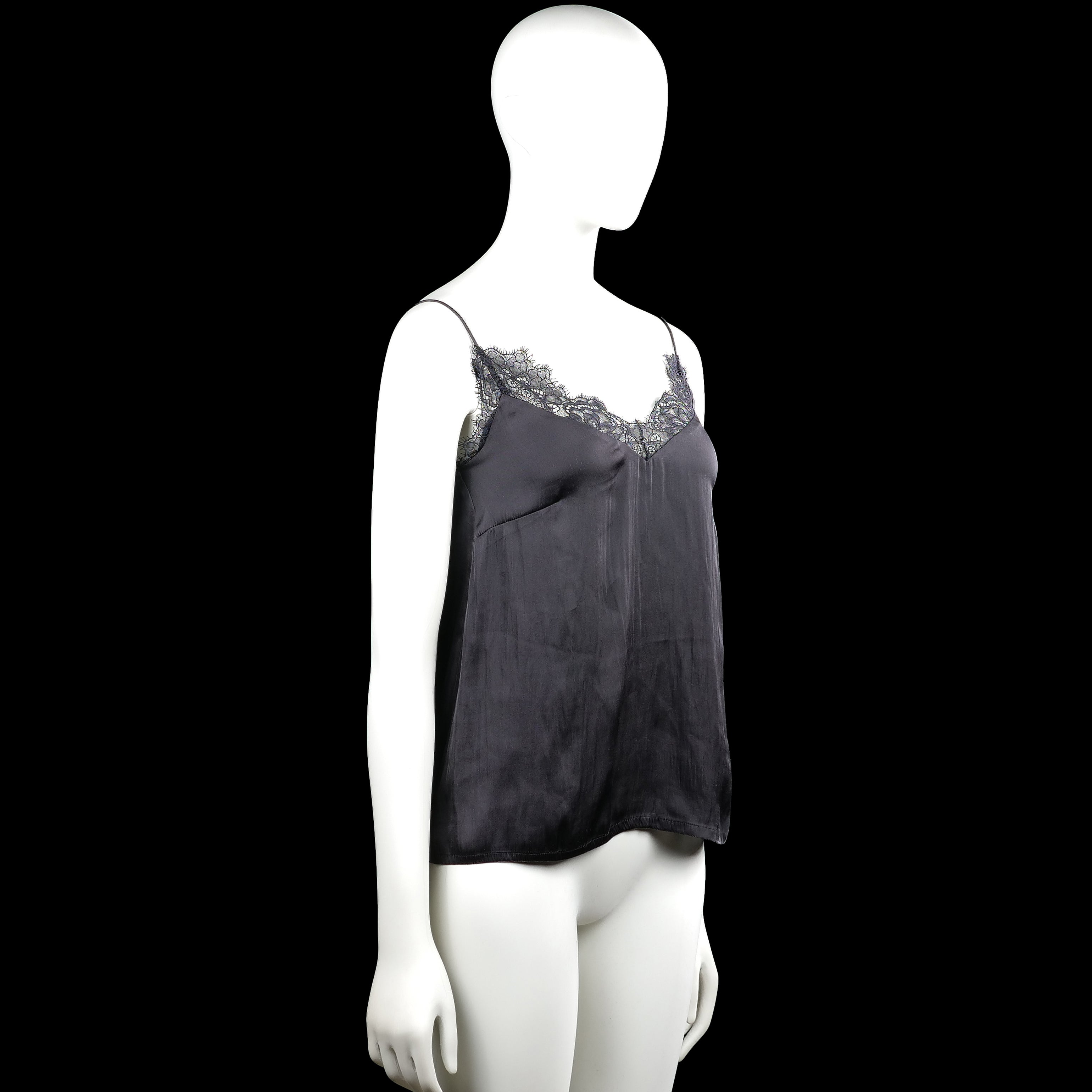 Tank top - Charcoal & Black - Size 34