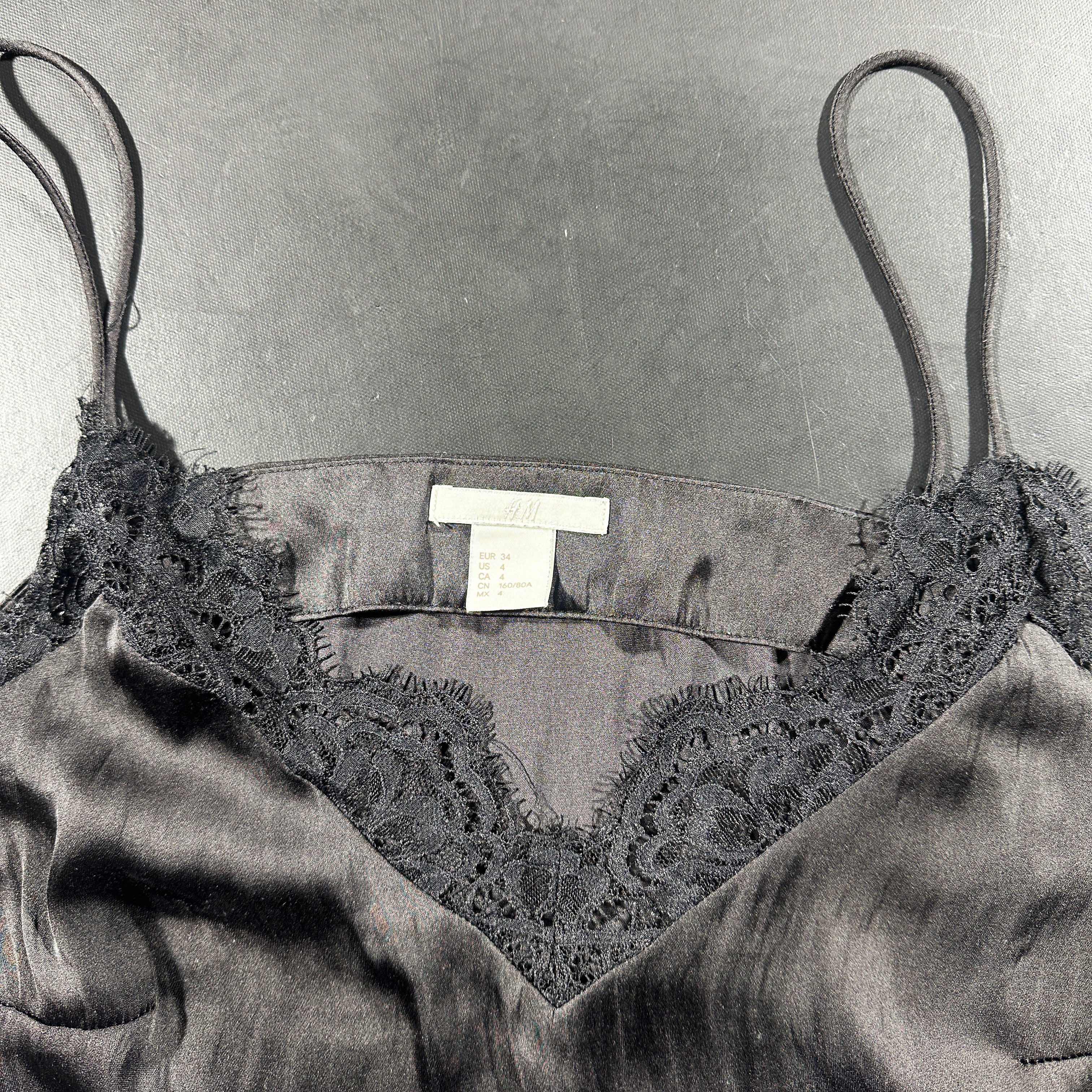 Tank top - Charcoal & Black - Size 34