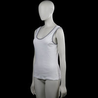 Tank top - White & Gray - Size M