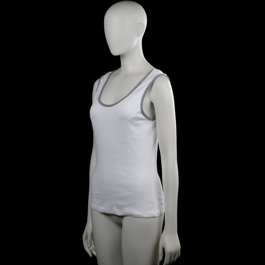 Tank top - White & Gray - Size M