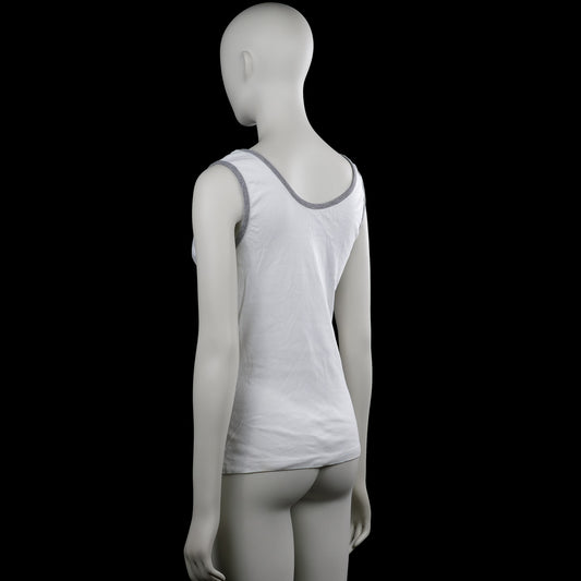 Tank top - White & Gray - Size M
