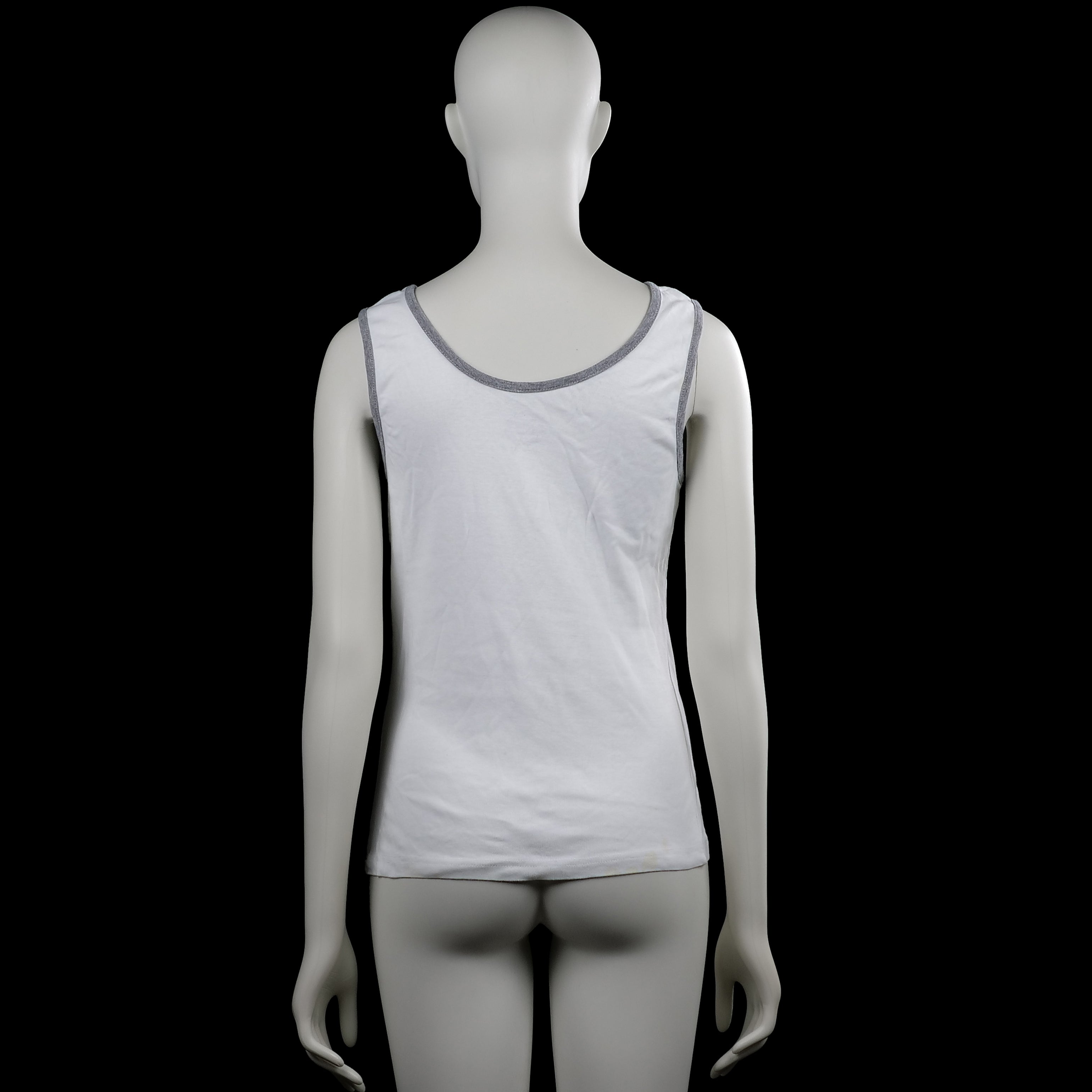 Tank top - White & Gray - Size M