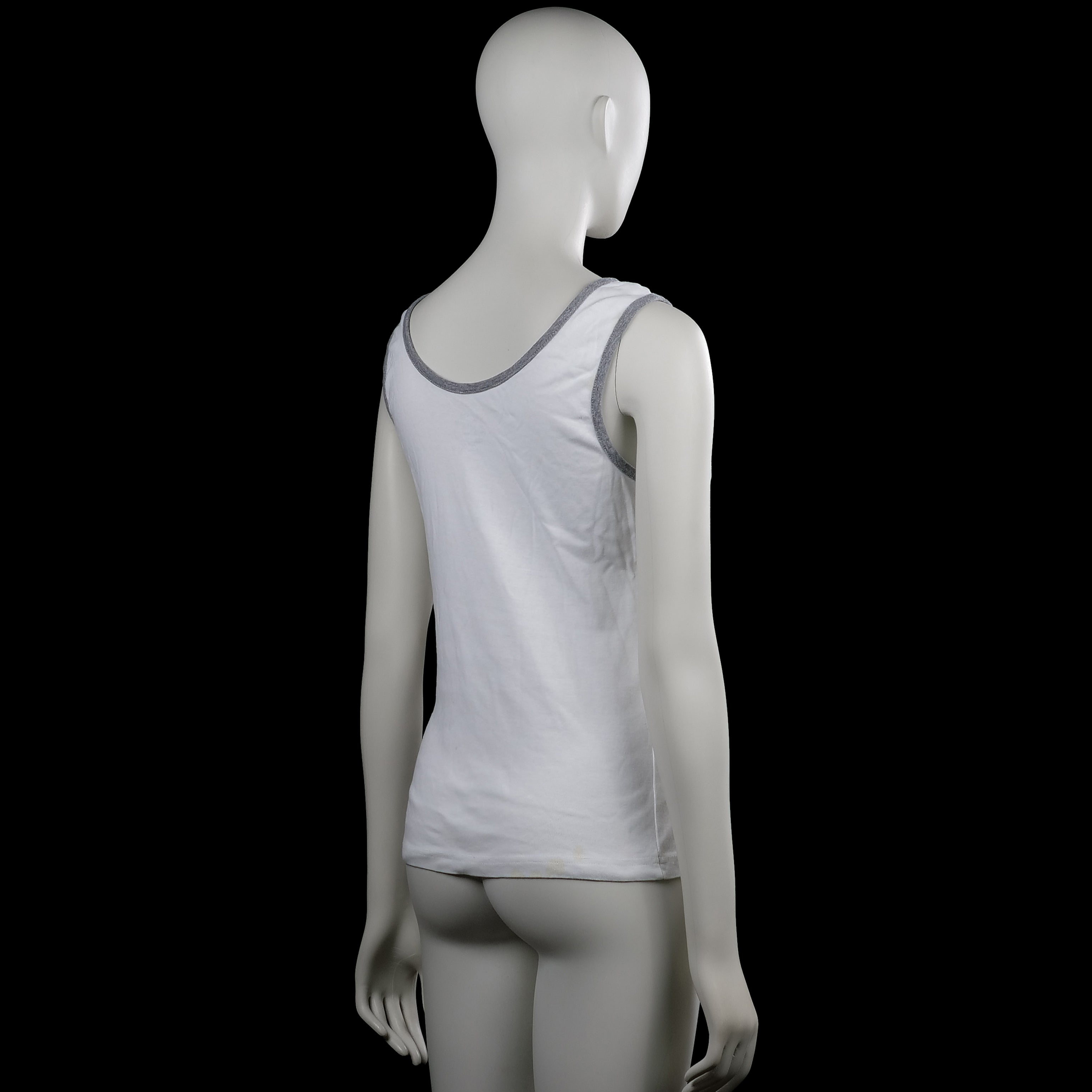 Tank top - White & Gray - Size M