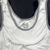 Tank top - White & Gray - Size M
