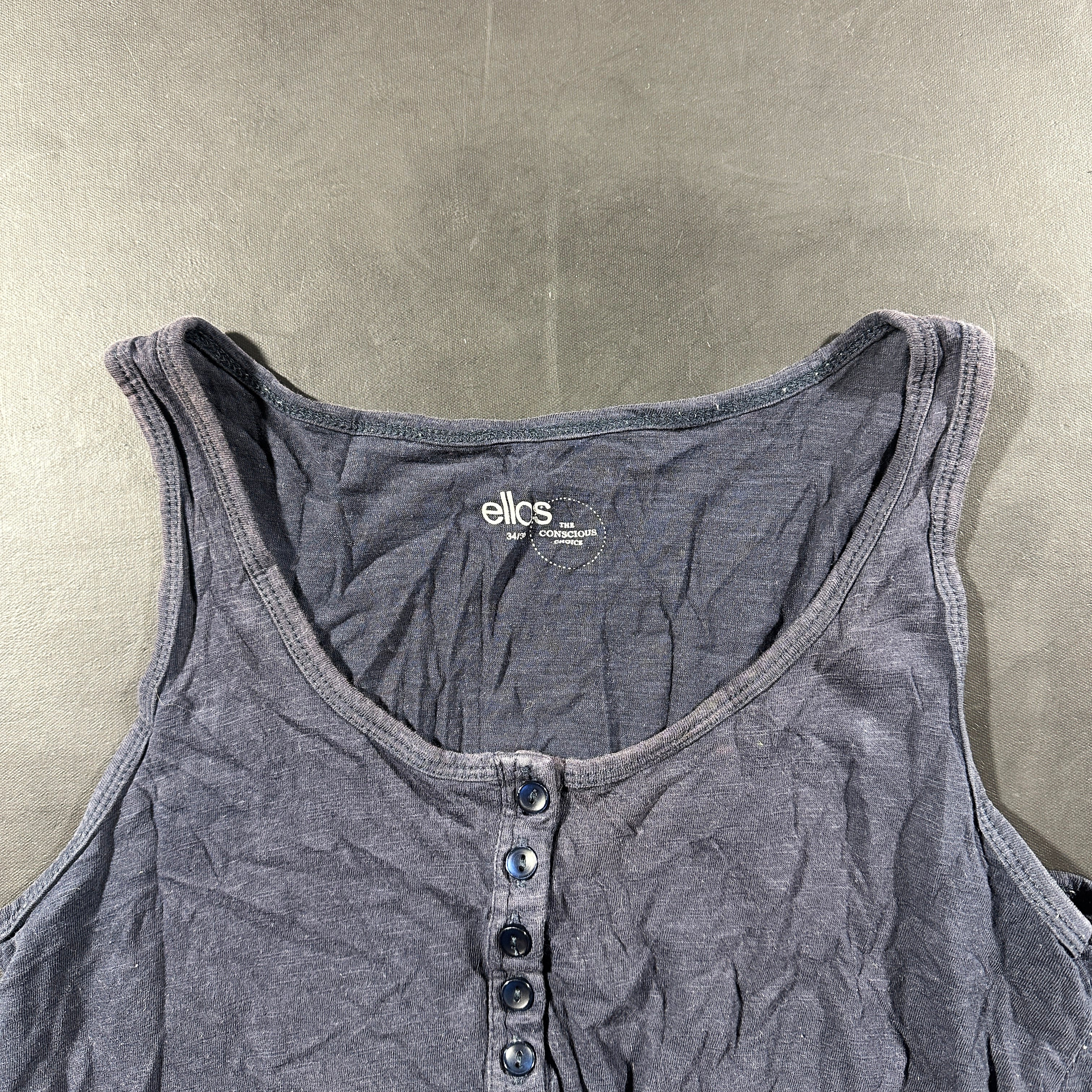 Tank top - Navy - Size 34, 36