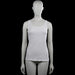 Kappahl - Tank top - White - Size S - White solid sleeveless top with a scoop neckline and wide shoulder straps. Straight hem with no visible closures.