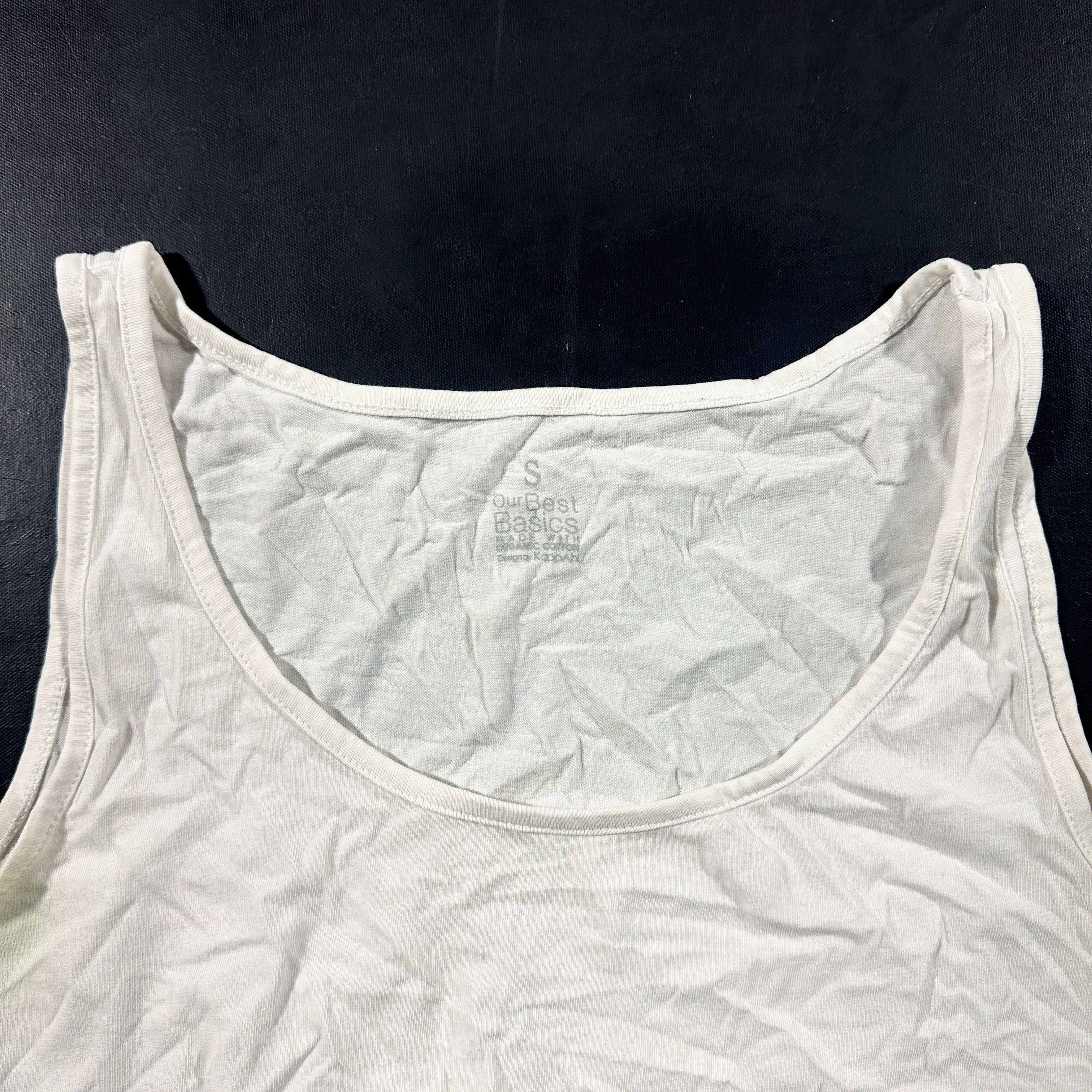 Tank top - White - Size S