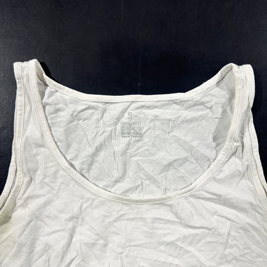Tank top - White - Size S