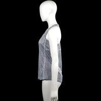 Tank top - White & Black - Size S