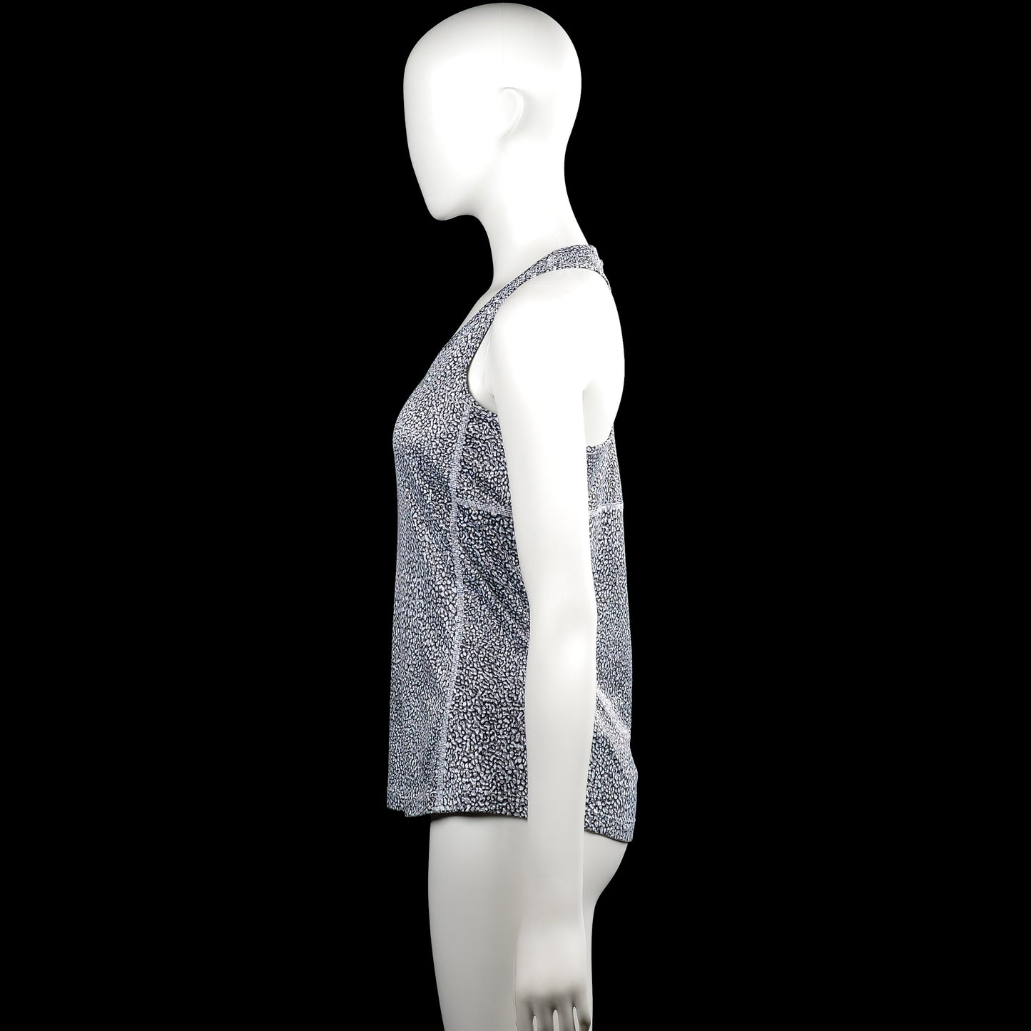 Tank top - White & Black - Size S