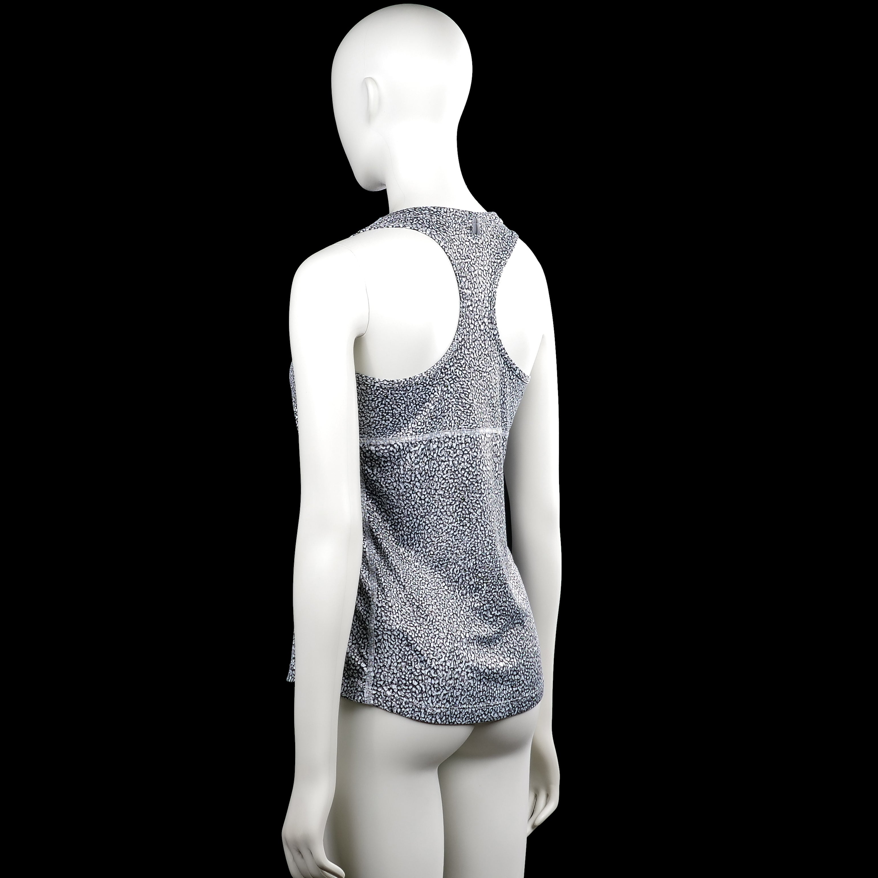 Tank top - White & Black - Size S