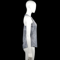 Tank top - White & Black - Size S