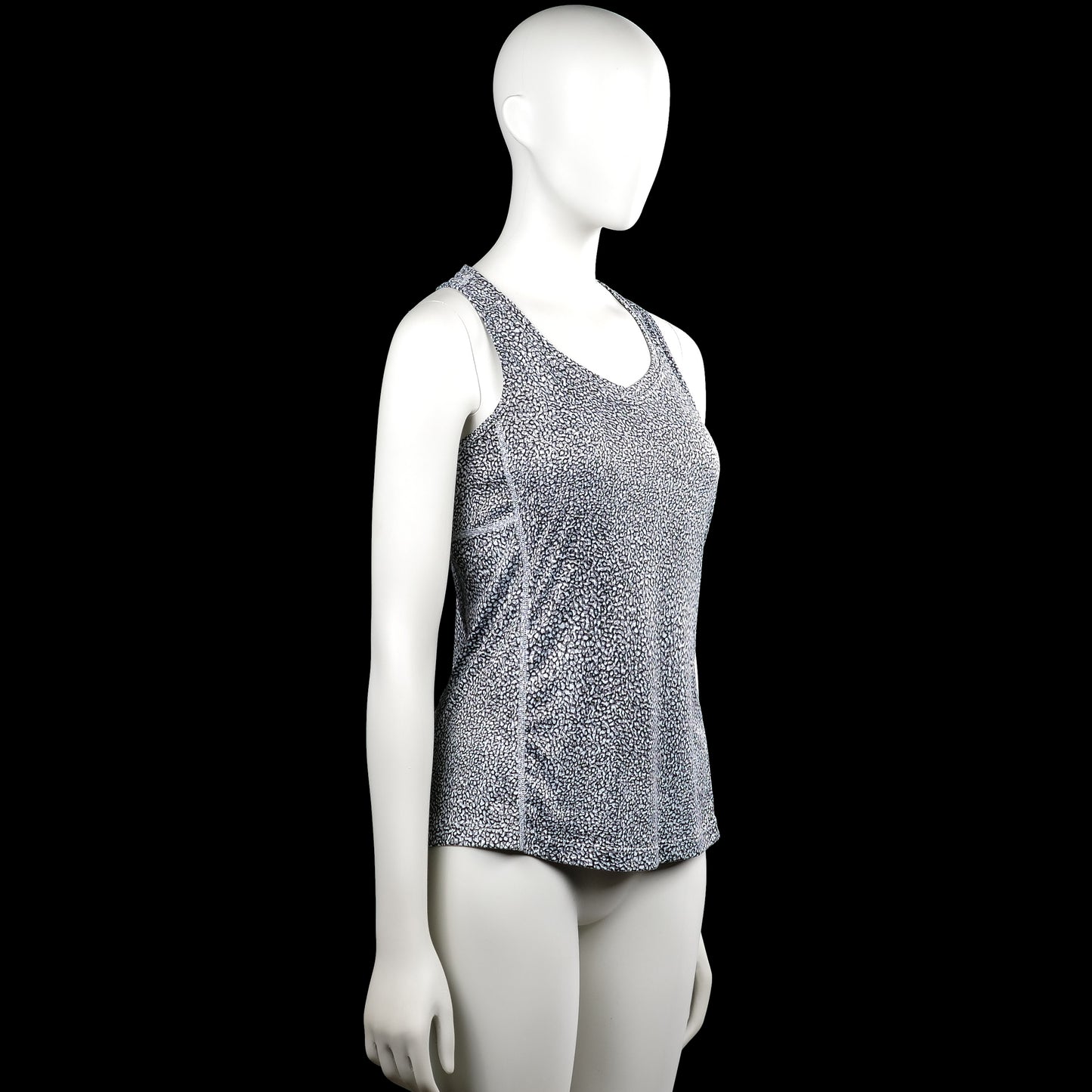 Tank top - White & Black - Size S