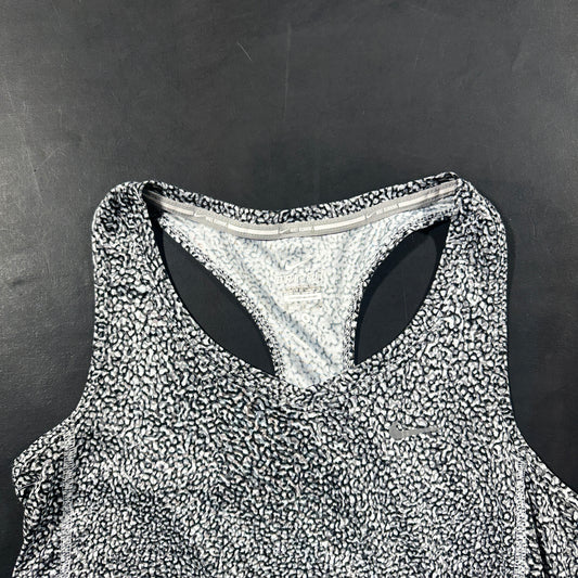 Tank top - White & Black - Size S